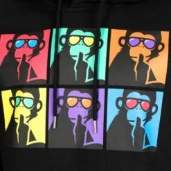 Overruled Monkey Hoody Men -Wilson Sales Store 00030000 10