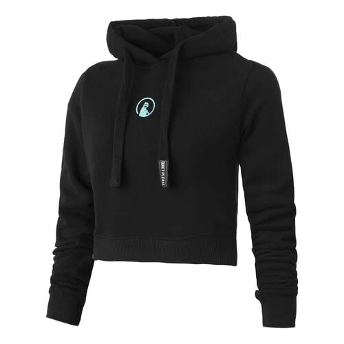 Ready To Serve Glitter Crop Hoody Women 2 Ready To Serve Glitter Crop Hoody Women - Image 2