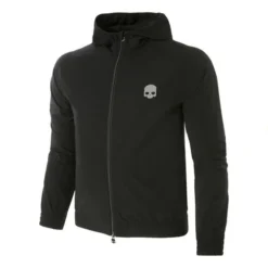Hydrogen Tech Skull Zip Hoodie Men