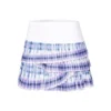 Batik Pleated Scallop Skirt Women