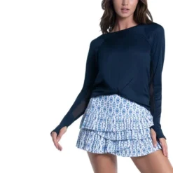 Monterey Pleated Scallop Skirt Women 15 Monterey Pleated Scallop Skirt Women -Wilson Sales Store 01443000 16