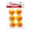 Wilson Starter Foam Balls (Stage 3) 6 Pack