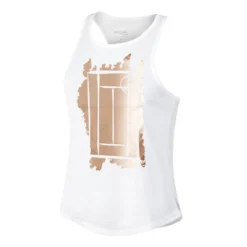 Glitter Court Tank Top Women