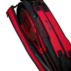 Wilson Clash Super Tour Racket Bag 6 Pack -Wilson Sales Store 0227700000 13