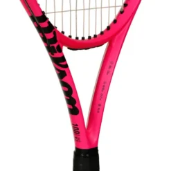 Wilson Clash 100L V2.0 Bright Neon Pink Tour Racket -Wilson Sales Store 04005000 10 1