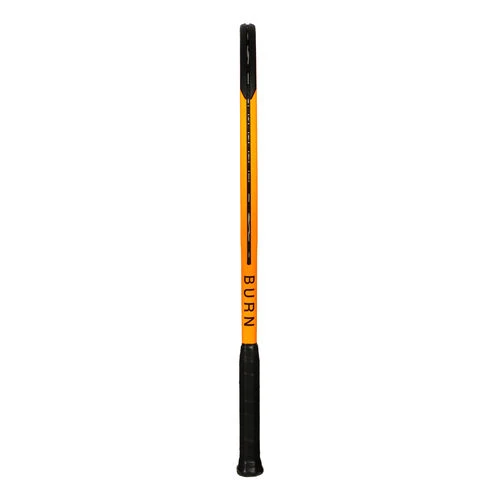 Wilson Burn 100 V5 Bright Neon Orange Tour Racket 3 Wilson Burn 100 V5 Bright Neon Orange Tour Racket - Image 3