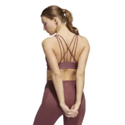 ADIDAS Velcro Studio Mid Stripes Sports Bras Women 12 ADIDAS Velcro Studio Mid Stripes Sports Bras Women -Wilson Sales Store 17099000 14