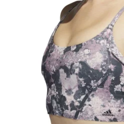 ADIDAS Yoga Light-Support Long Line All Over Print Sports Bras Women -Wilson Sales Store 17102000 16