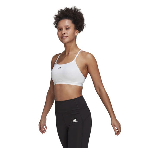 ADIDAS Aeroreact Low-Support Padded Sports Bras Women 3 ADIDAS Aeroreact Low-Support Padded Sports Bras Women - Image 3