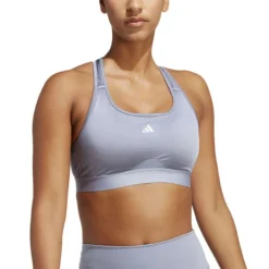 ADIDAS PowerReact Training Medium-Support Bra Sports Bras Women 9 ADIDAS PowerReact Training Medium-Support Bra Sports Bras Women -Wilson Sales Store 17841000 13