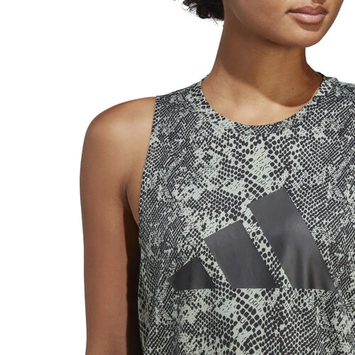 ADIDAS Train Icons Allover Print T-Shirt Women 4 ADIDAS Train Icons Allover Print T-Shirt Women - Image 4