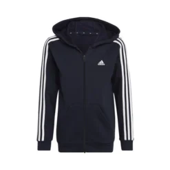 ADIDAS 3-Stripes Fleece Full-Zip Hoodie Boys