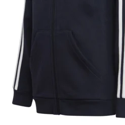 ADIDAS 3-Stripes Fleece Full-Zip Hoodie Boys -Wilson Sales Store 18065000 10