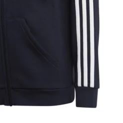 ADIDAS 3-Stripes Fleece Full-Zip Hoodie Boys -Wilson Sales Store 18065000 11
