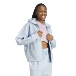 ADIDAS Linear French Terry Zip Hoodie Women -Wilson Sales Store 18380000 13