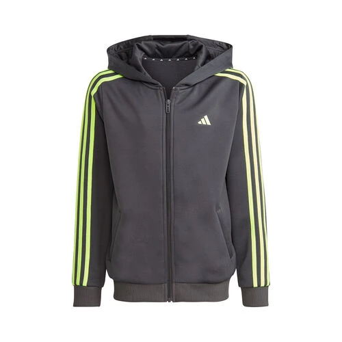 ADIDAS Training ES 3 Stripes Full-Zip Hoodie Boys 1 ADIDAS Training ES 3 Stripes Full-Zip Hoodie Boys