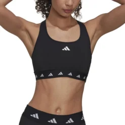 ADIDAS Power Medium-Support Tech-Fit Sports Bras Women -Wilson Sales Store 18505000 17