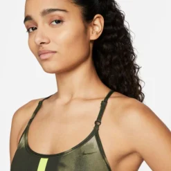 Nike Dri-Fit Indy DYE All Over Print Sports Bras Women -Wilson Sales Store 55874000 15