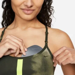 Nike Dri-Fit Indy DYE All Over Print Sports Bras Women -Wilson Sales Store 55874000 19