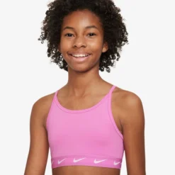 Nike Dri-Fit Big Kids Sports Bras Girls -Wilson Sales Store 57504000 16